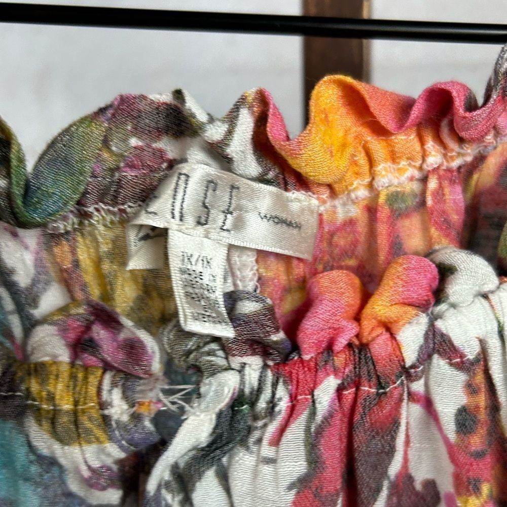 Spense Multicolor Floral Off-Shoulder Tunic Top - Picture 3 of 6